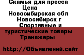Скамья для пресса › Цена ­ 1 300 - Новосибирская обл., Новосибирск г. Спортивные и туристические товары » Тренажеры   